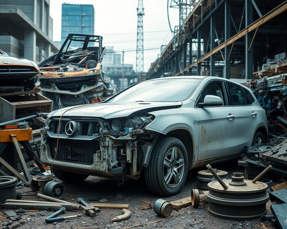 car scrap yard