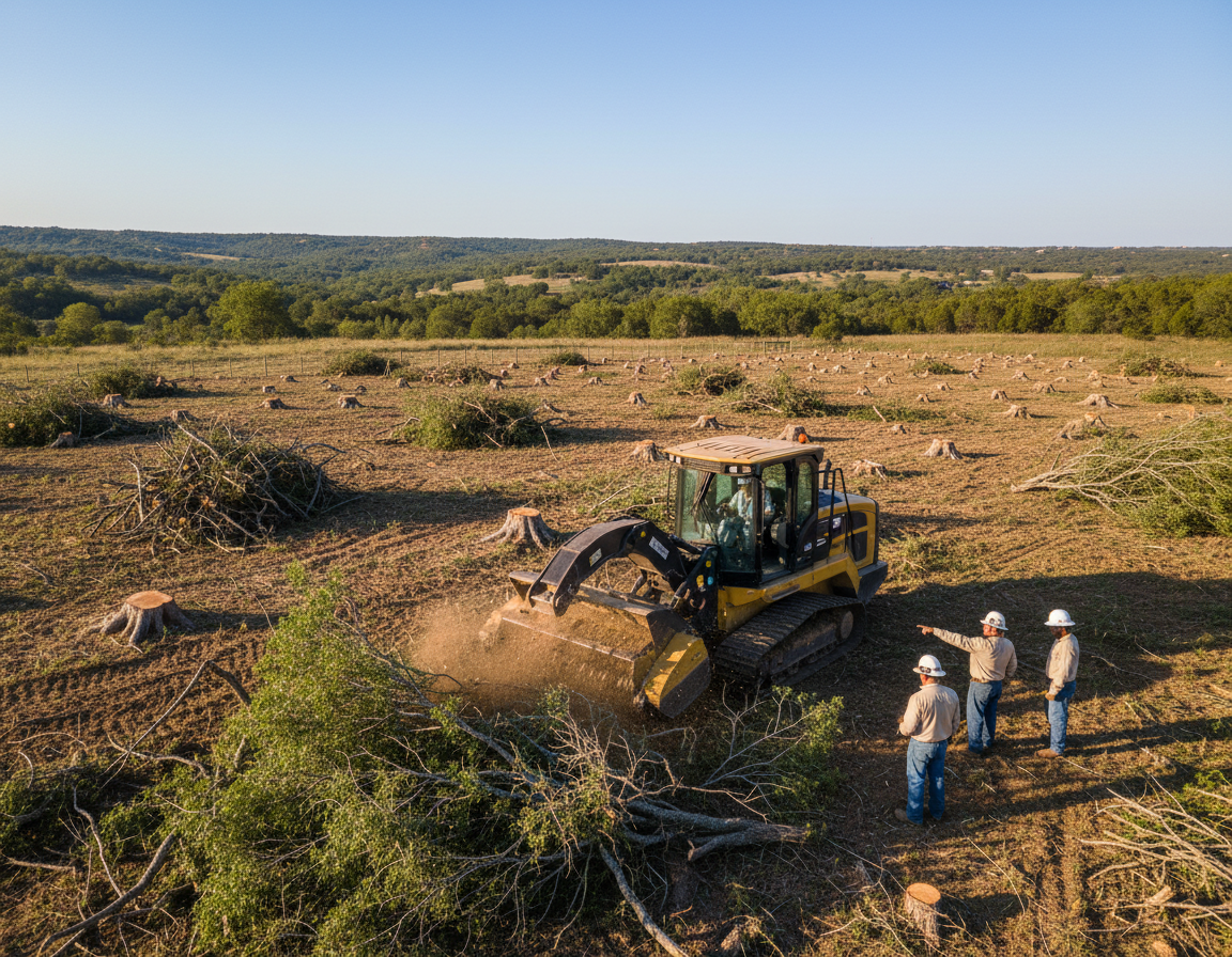 Land Clearing Weatherford TX